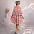 Amalia Vestido midi holgado