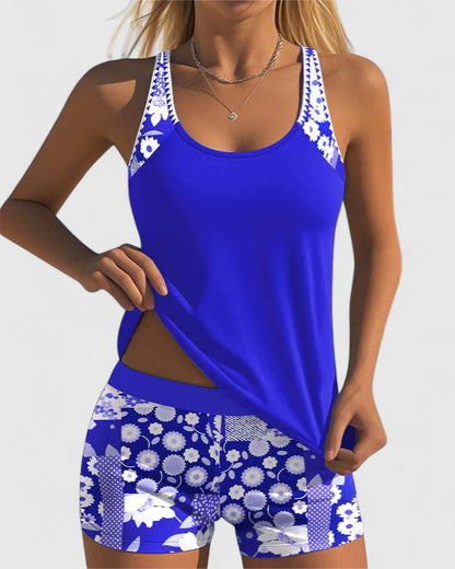 Lovia – Bloemenprint Tankini Set