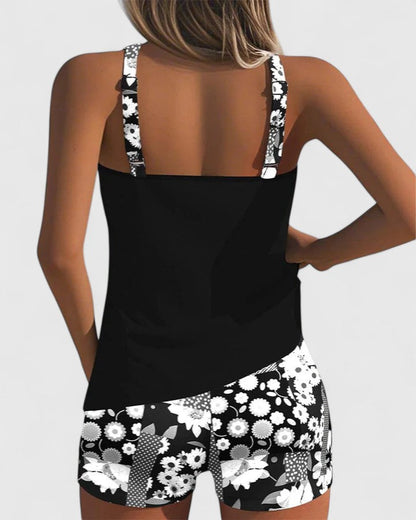 Lovia – Bloemenprint Tankini Set