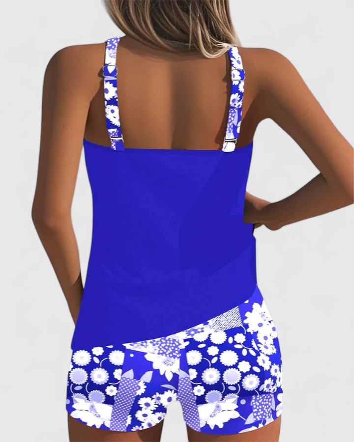 Lovia – Bloemenprint Tankini Set