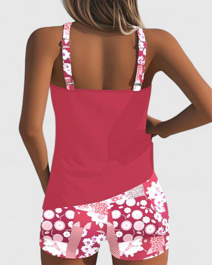 Lovia – Bloemenprint Tankini Set