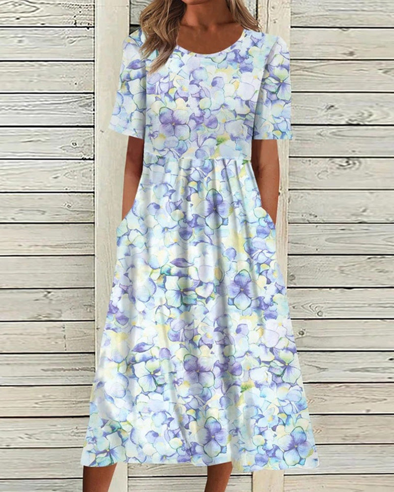 Samanta – Vestido Midi Floral
