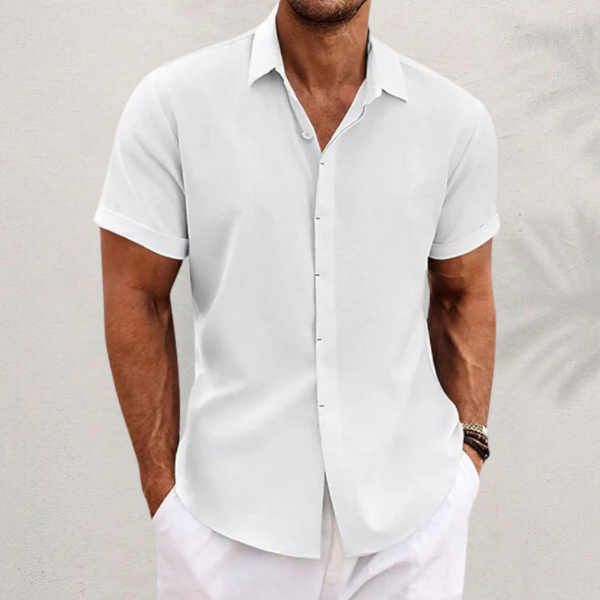 Enzo – Camisa Clásica de Lino