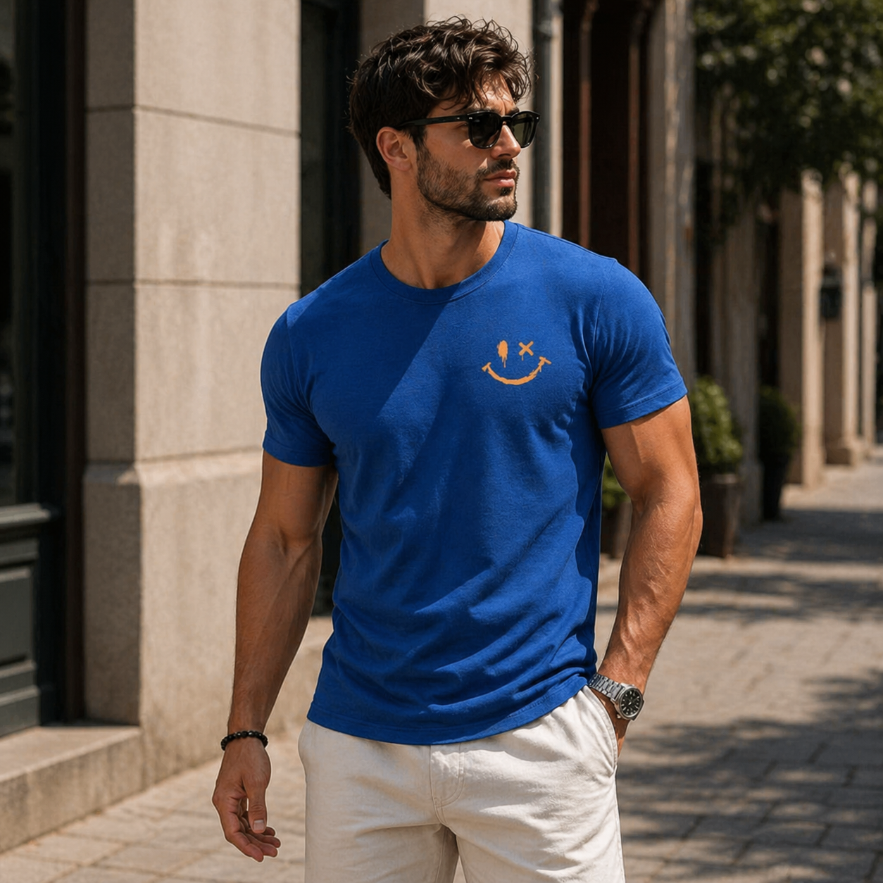 Lovia - Smiley T-Shirt | 1+1 GRATIS