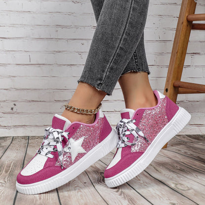 Salma – Zapatillas Glitter con Estrella