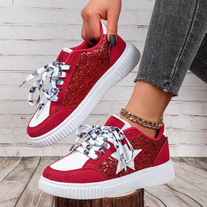 Salma – Zapatillas Glitter con Estrella