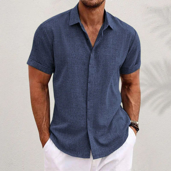 Enzo – Camisa Clásica de Lino