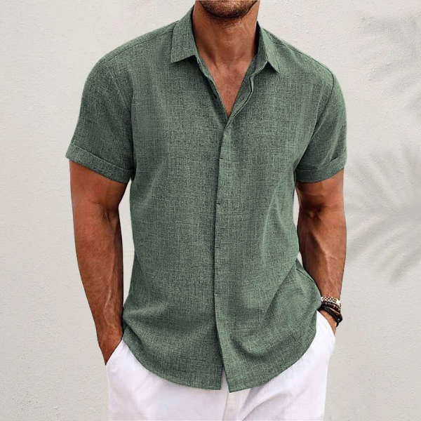 Enzo – Camisa Clásica de Lino