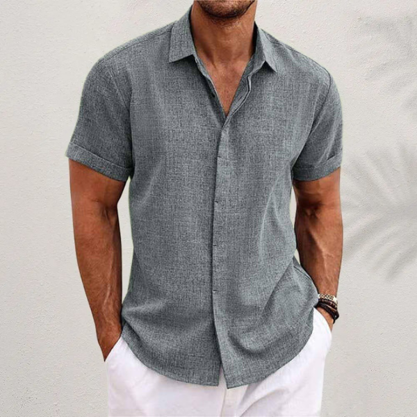 Enzo – Camisa Clásica de Lino