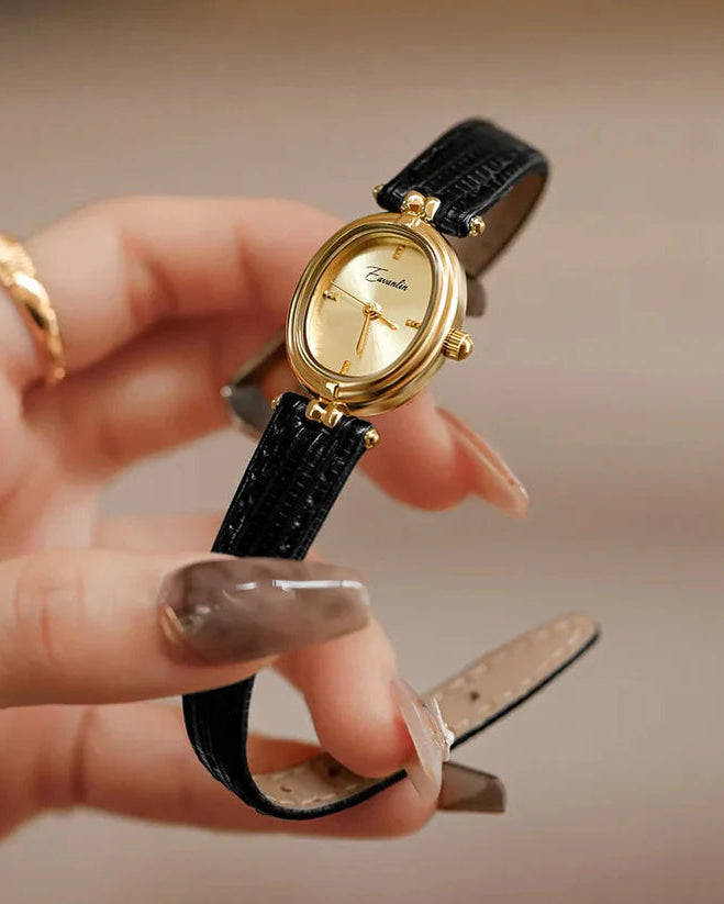 Reloj dorado Lucia