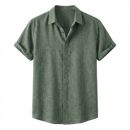 Enzo – Camisa Clásica de Lino