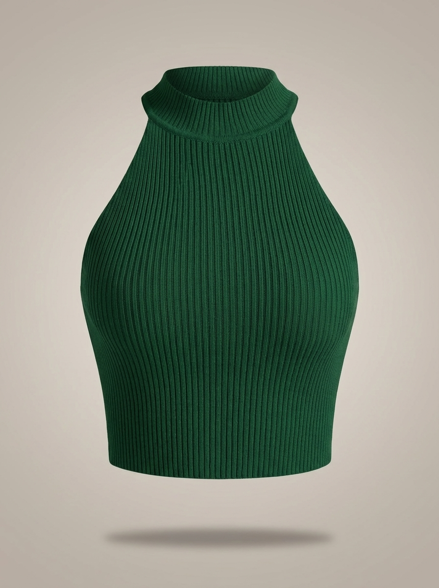 Gala  – Top Cropped Halter Talla Única