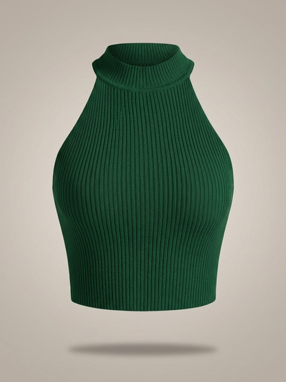 Gala  – Top Cropped Halter Talla Única