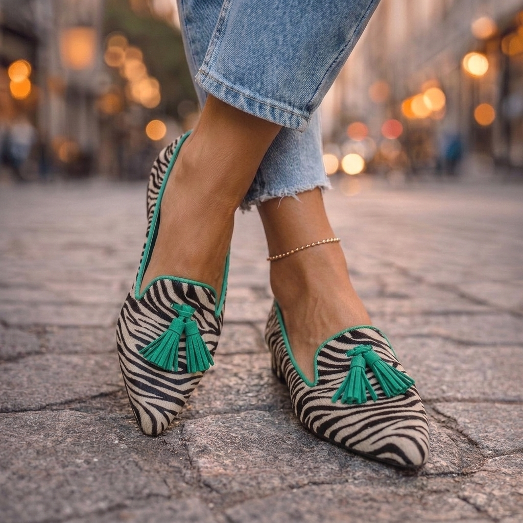 Livia - Bailarinas, cebra verde