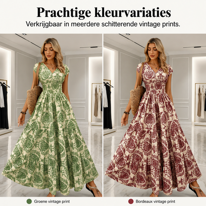 Lovia – Bloemenprint Maxi Jurk