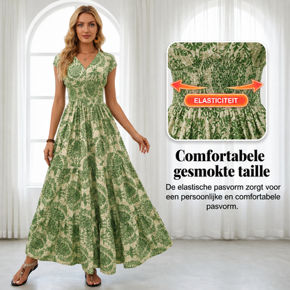 Lovia – Bloemenprint Maxi Jurk